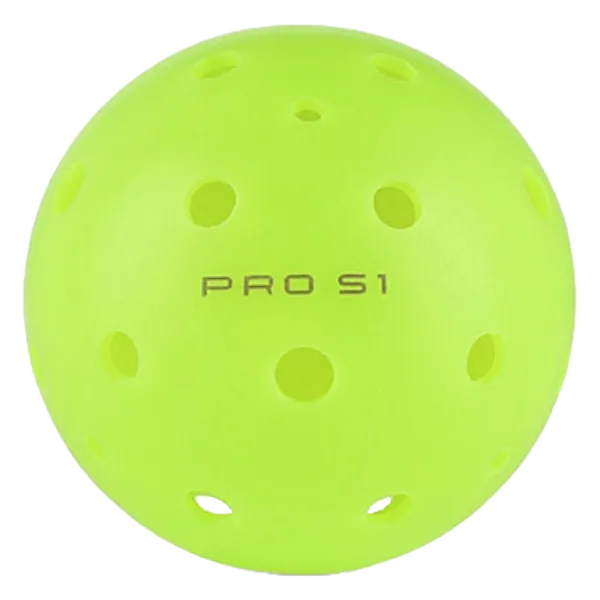 neon yellow pickleball